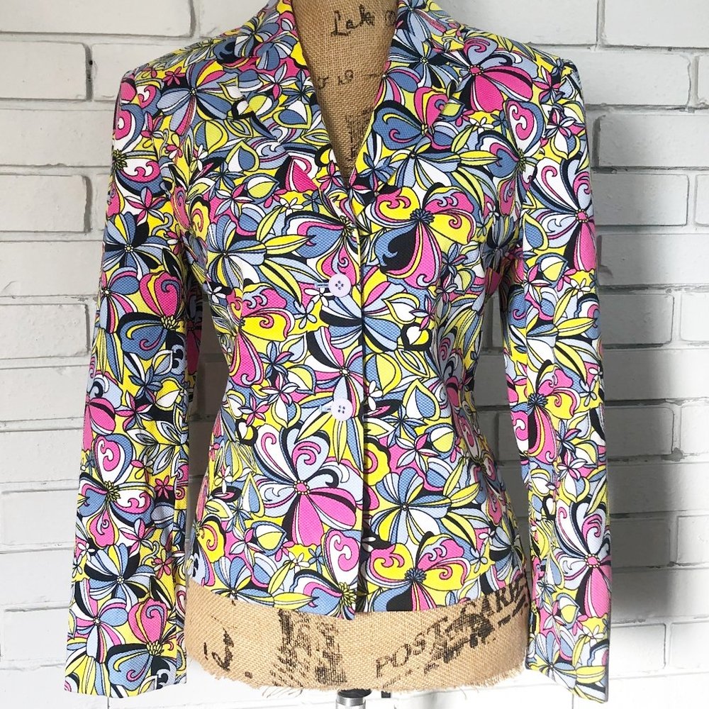 Madison Studio Colorful Blazer Size 8